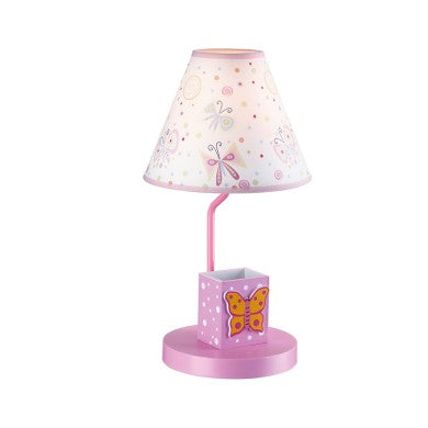 Настолна лампа за деца 1xE27 несесер пеперуда Φ21xH40cm PAIGNIO