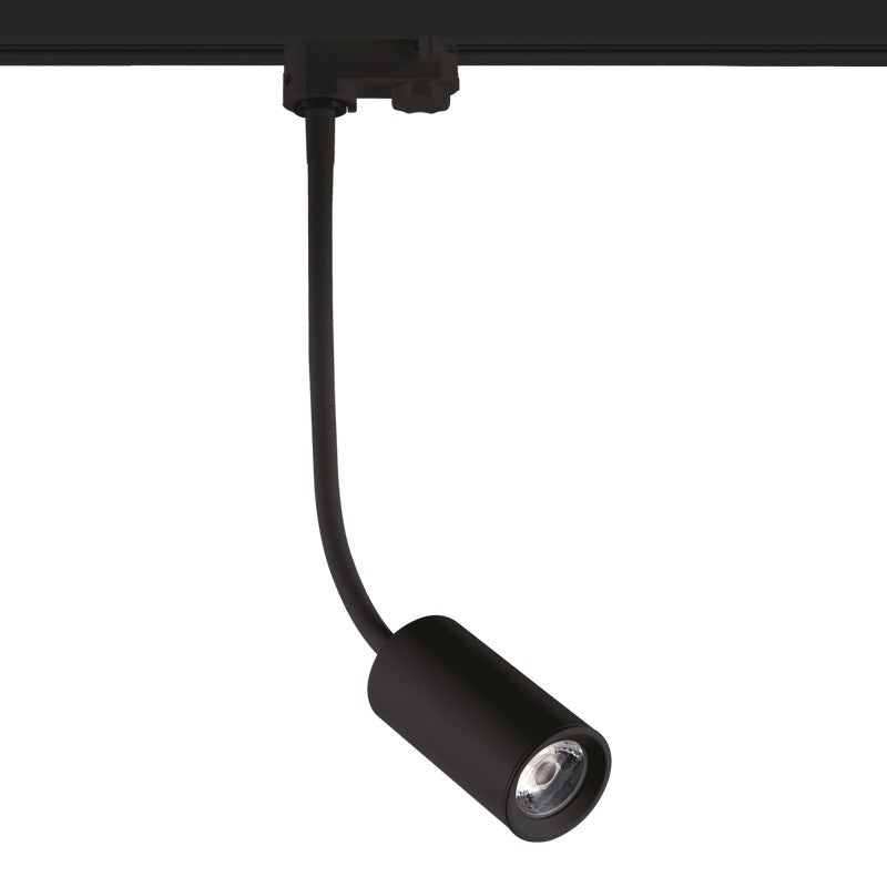 черен LED SMD прожектор IP66 10W 4000K 1030Lm 230V AC Ra80