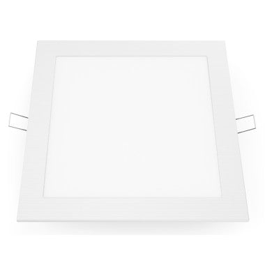 тънък LED панел бял квадратен 18W 6500K 1750Lm 223mm 230V AC Ra80