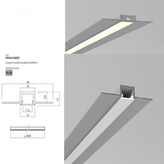 Профил за LED ленти PRF041