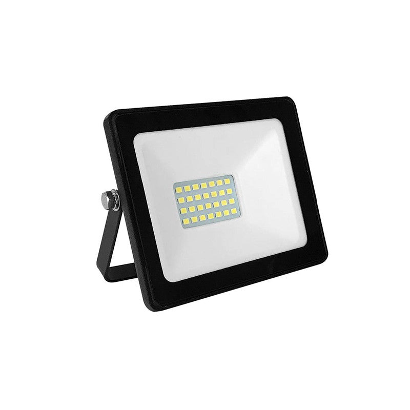 черен дневен и нощен LED SMD прожектор IP66 20W 6000K 1760Lm 230V Ra80