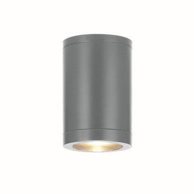 GU10 кръгло плафон 230V AC сив IP65 GU10 макс.7W