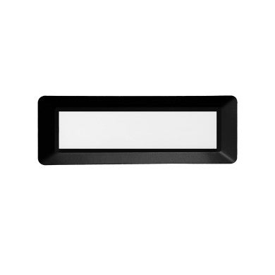 Стенно LED правоъгълно осветително тяло черен 230V AC IP65 4W 3000K 290Lm Ra80
