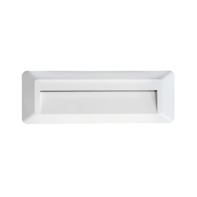 LED СТЕННО ПРАВОЪГЪЛНО ОСВЕТИТЕЛНО ТЯЛО БЯЛ 230V AC IP65 2W 3000K 100LM RA80