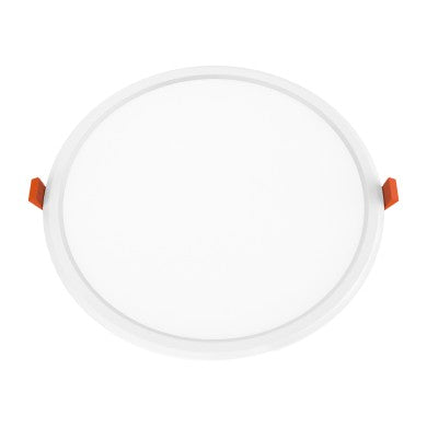 LED панел бял кръгъл 22W 3000K 2150lm Ø225x28mm 230V AC Ra80