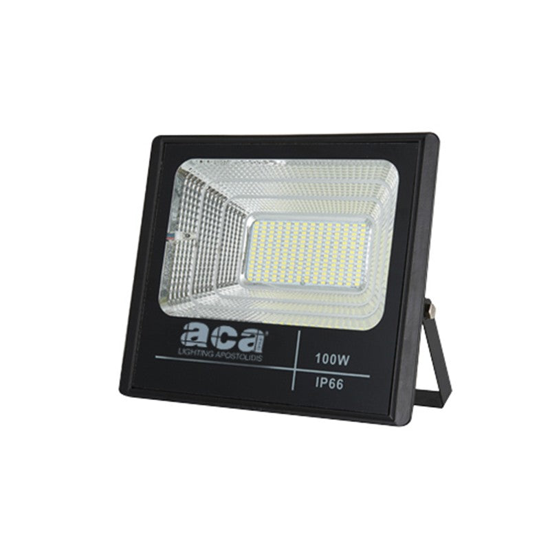 Черно LED SMD прожектор IP66 100W 6000K 11000Lm 230V AC Ra80