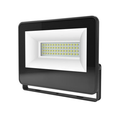 Черен LED SMD прожектор IP66 50W 4000K 5200Lm 230V AC Ra80