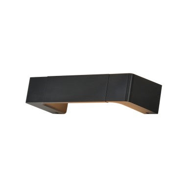 Стенно LED осветително тяло 6W 3000K алуминий черен 30x6,4x10,5cm FOGA