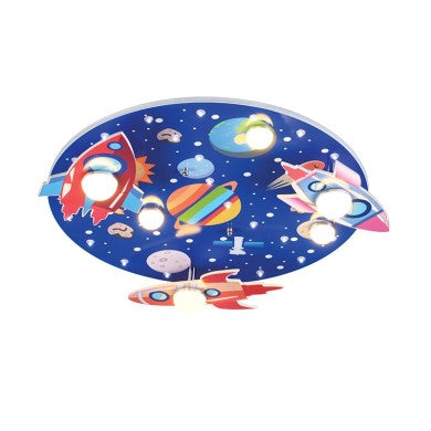 Плафон LED 18W 3000K 1440LM SPACE MDF D50xH11cm NASA