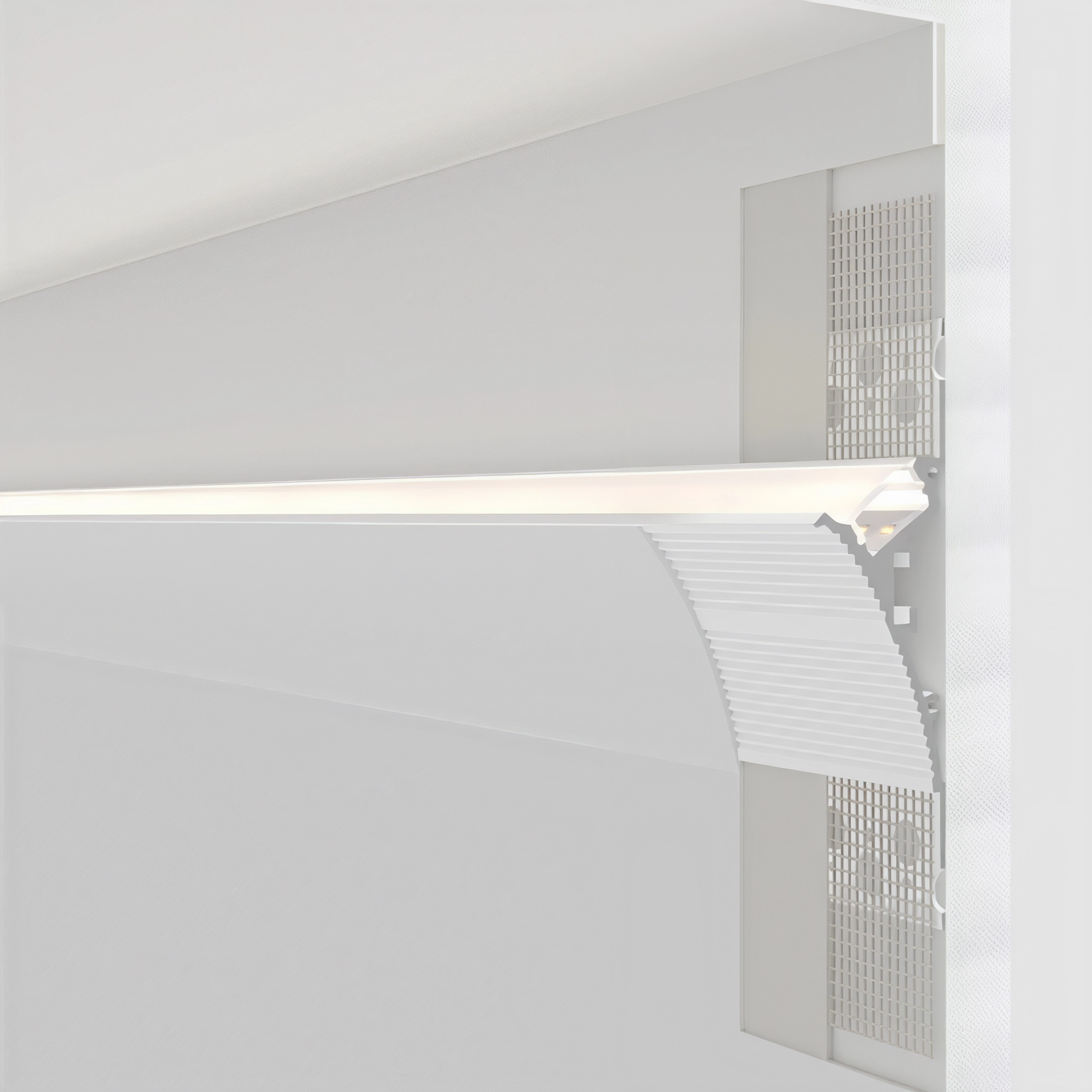 Ъглов алуминиев LED профил Reflex | 95×35 мм | Ъглов | 2 метра
