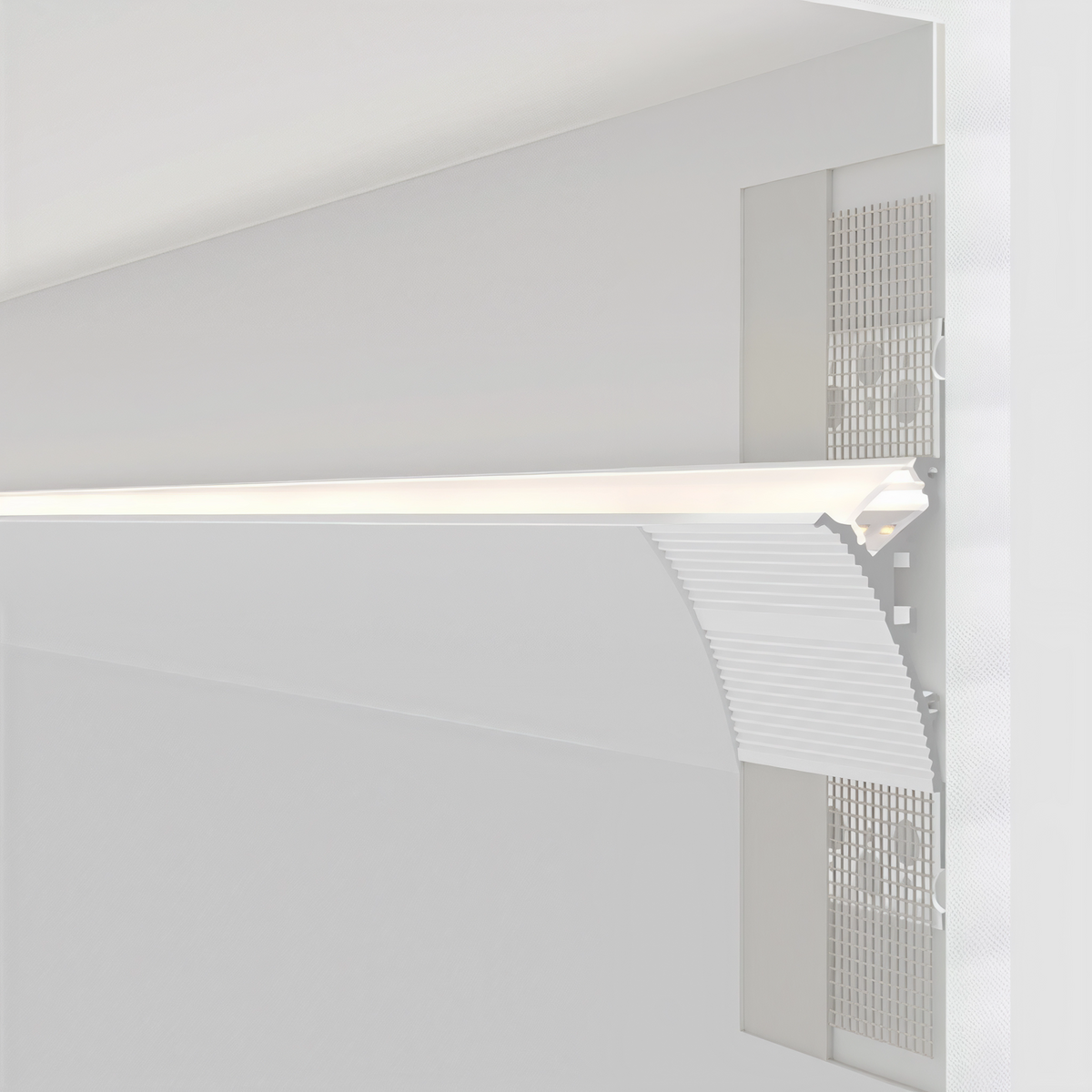 Ъглов алуминиев LED профил Reflex | 95×35 мм | Ъглов | 2 метра - alternate view