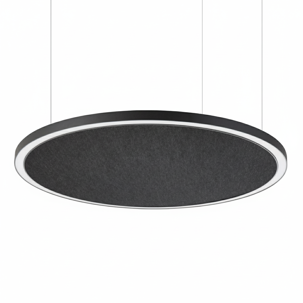 Акустичен LED полилей Cool Acoustic | Звукопоглъщащ панел | 4 размера