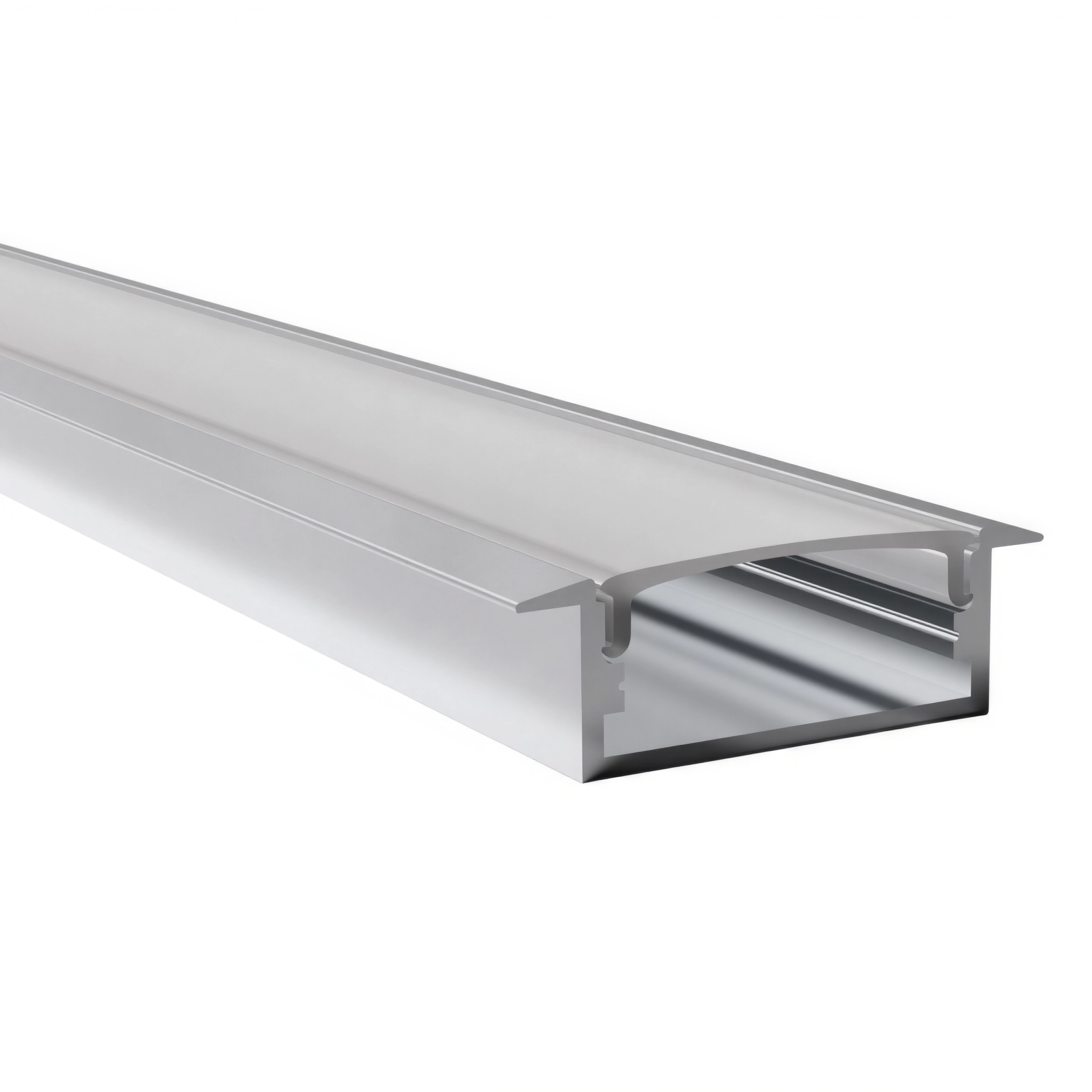 Алуминиев профил за LED лента BM 619 | 30×10 мм | За вграждане | 3 метра