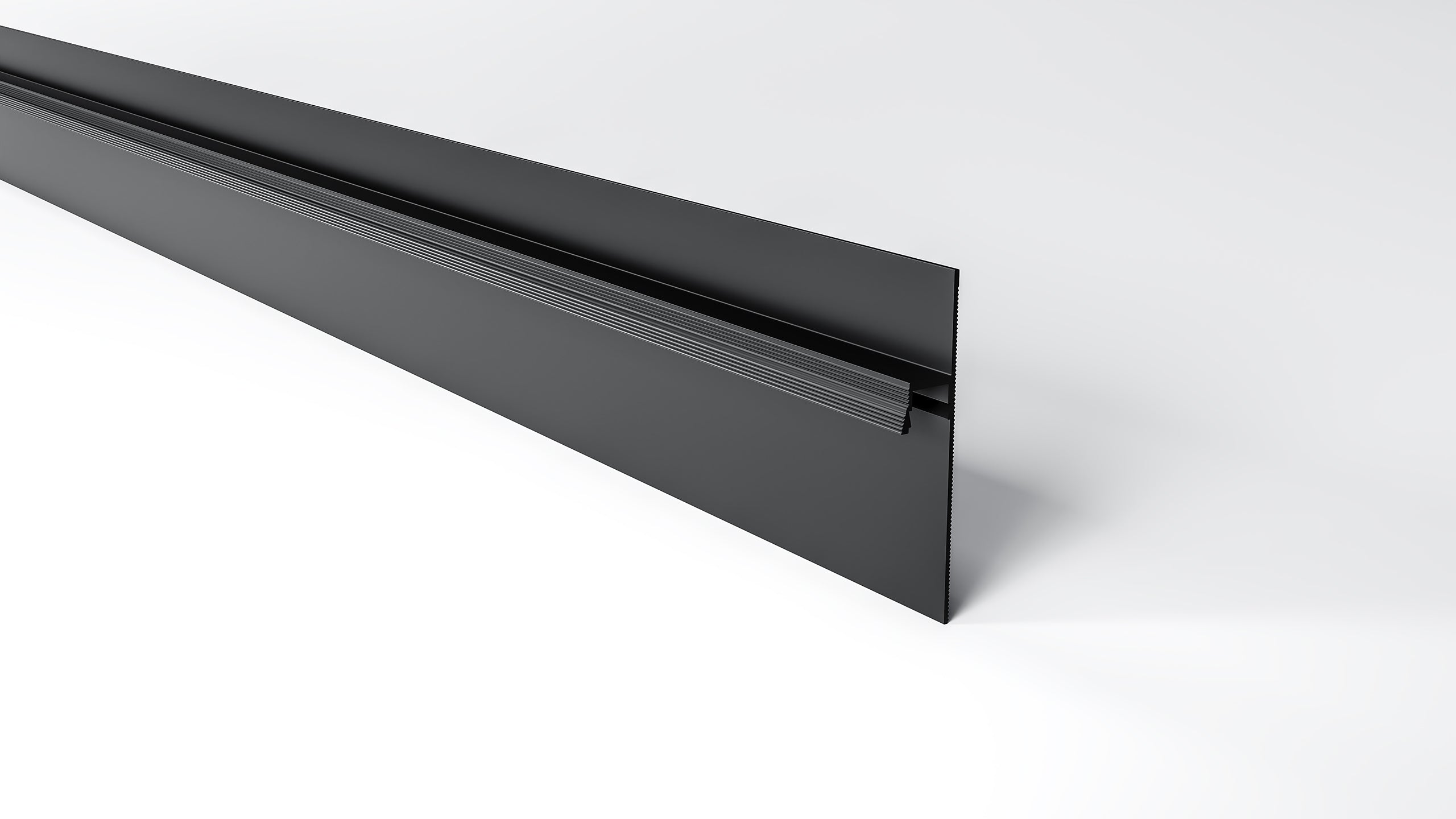 Алуминиев профил за LED лента Under Line | 87×17 мм | Скрито LED осветление | 1 метър