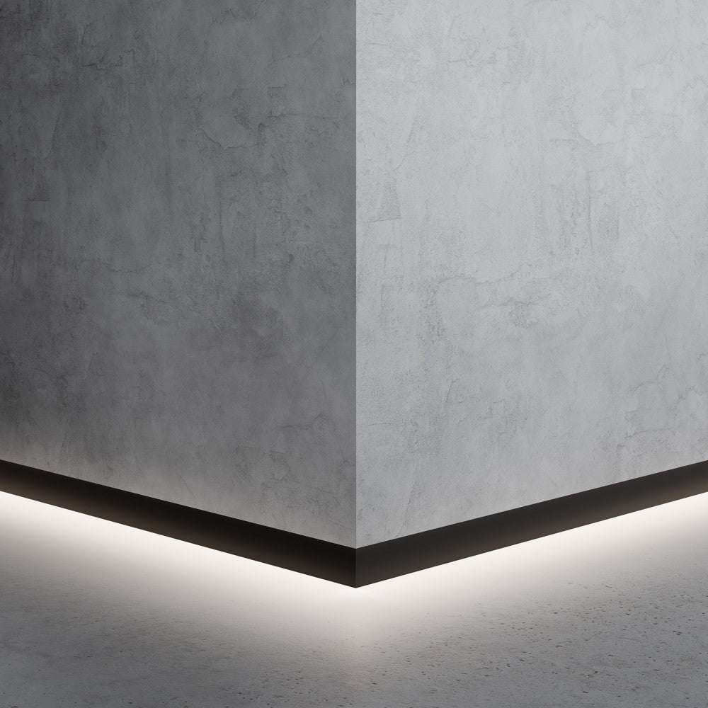Алуминиев профил за LED лента Under Line | 87×17 мм | Скрито LED осветление | 1 метър
