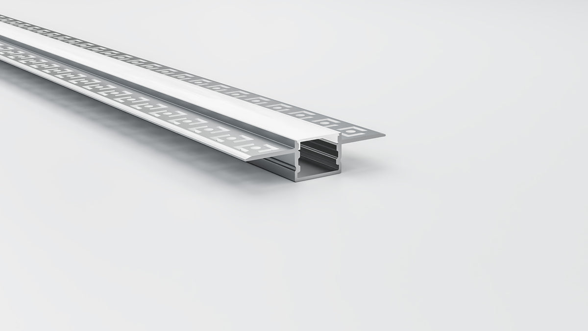 Алуминиев профил за LED осветление Tetra 20 Trimless | 60x15мм | За вграждане