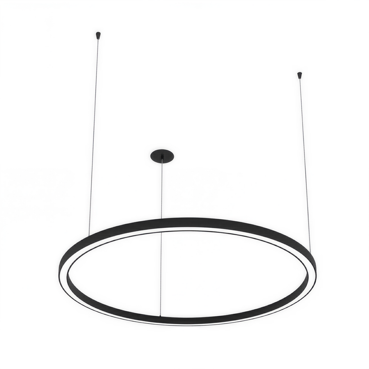 Кръгъл висящ LED полилей Cool CCT | Тип пръстен | 5 размера | 110° ъгъл - alternate view