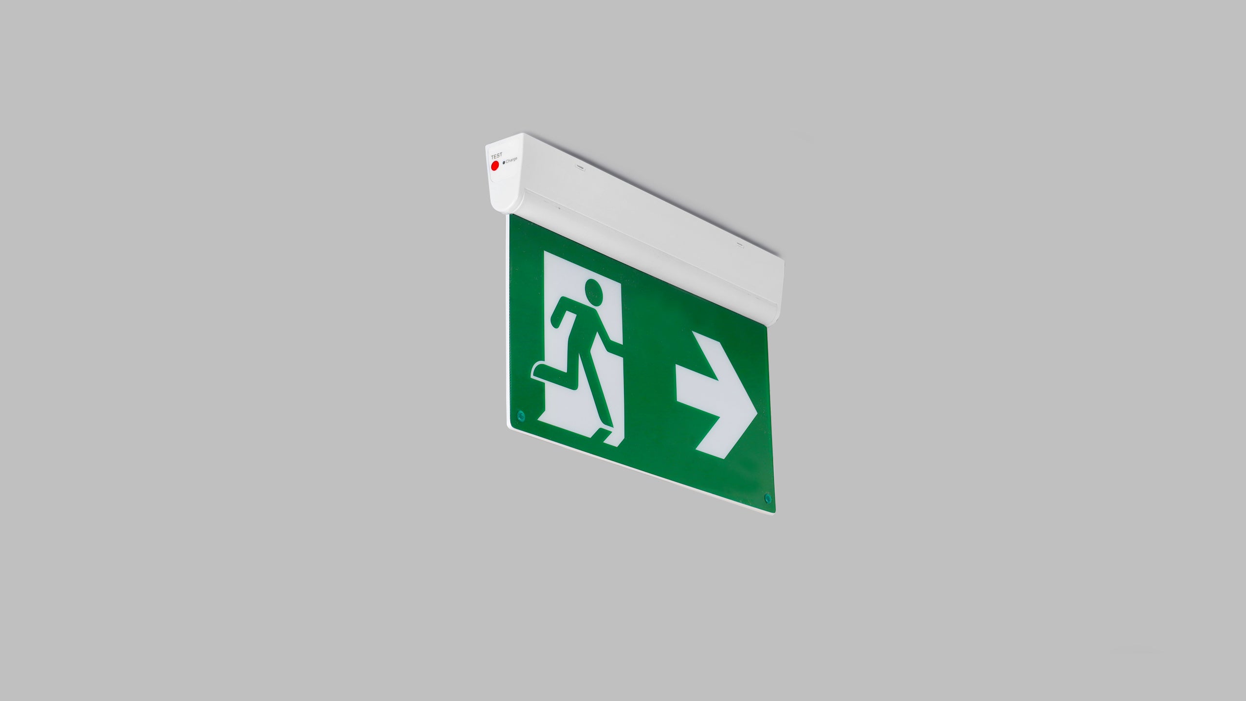 Евакуационна LED EXIT табела Gate | Въртяща се основа | Работа до 3 часа