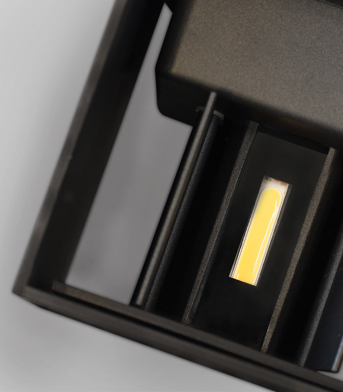 Фасаден LED аплик Blast | Двупосочно светене | 10W | Черен