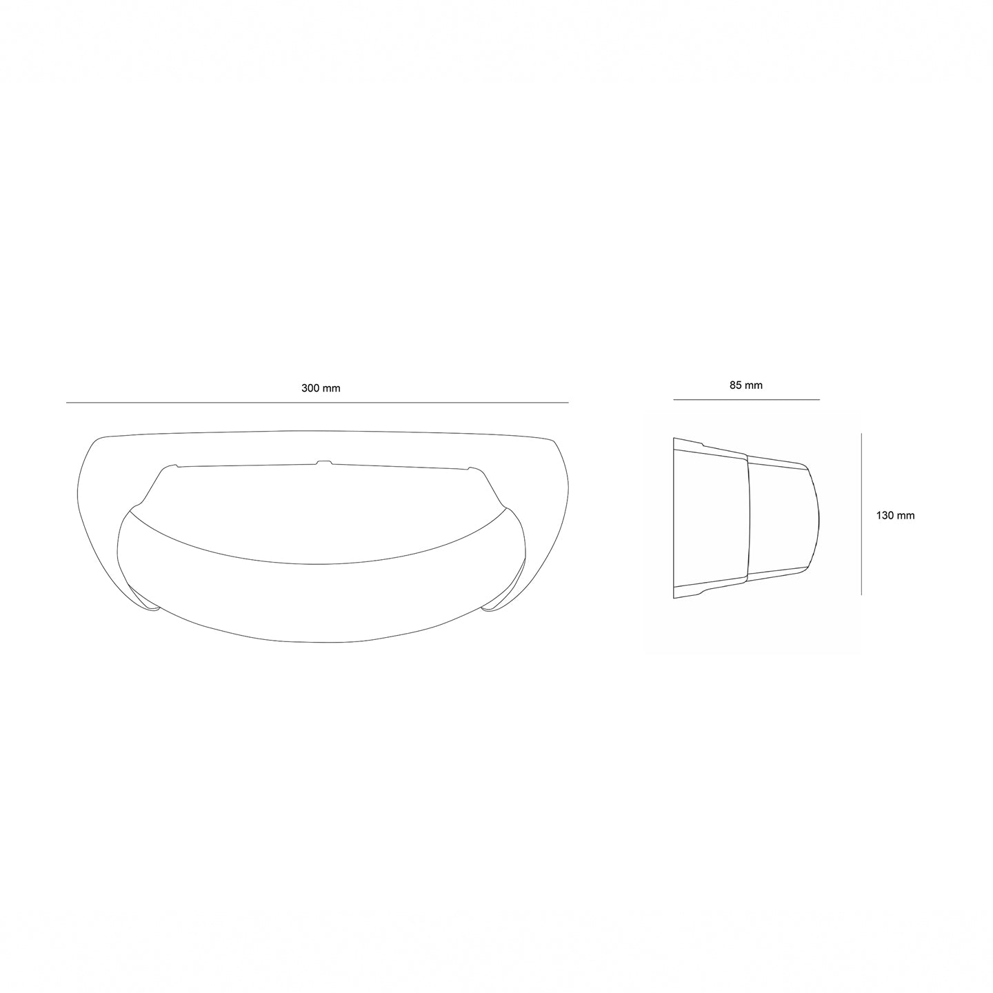 Фасаден LED аплик Francy OP | IP66 | 12W | UV защита | E27