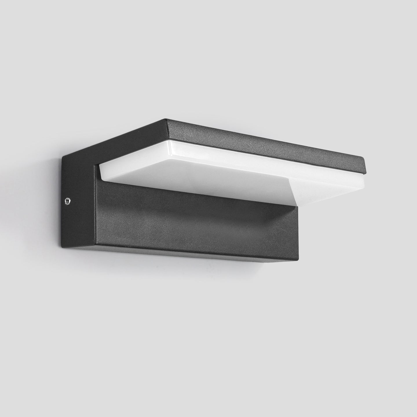 Фасадна LED лампа Brio | PIR сензор | IP54 | 9W | 3000K