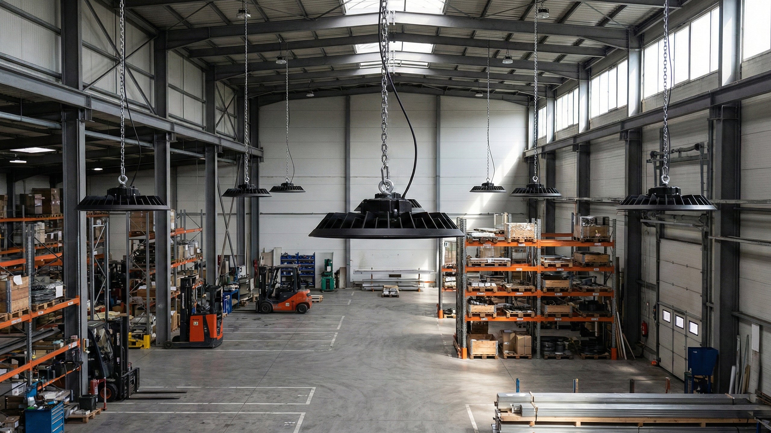 Индустриална LED камбана Hermes | 200W/160W/120W | 4000K | IP65