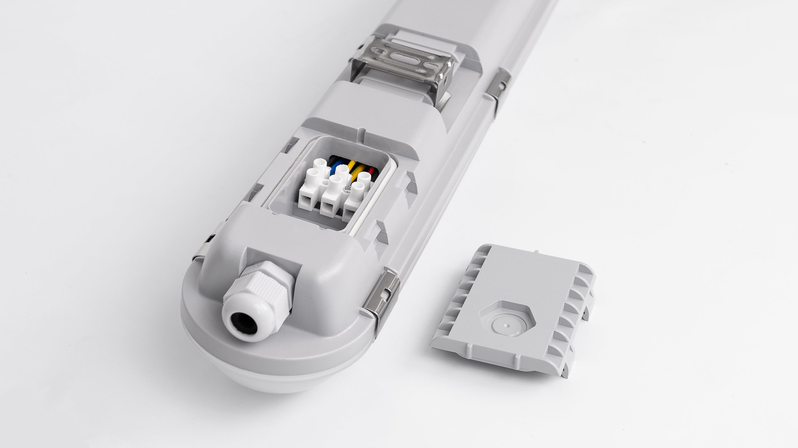 Индустриално осветително LED тяло Hermetic Pro | 4000K | IP65 | Бял