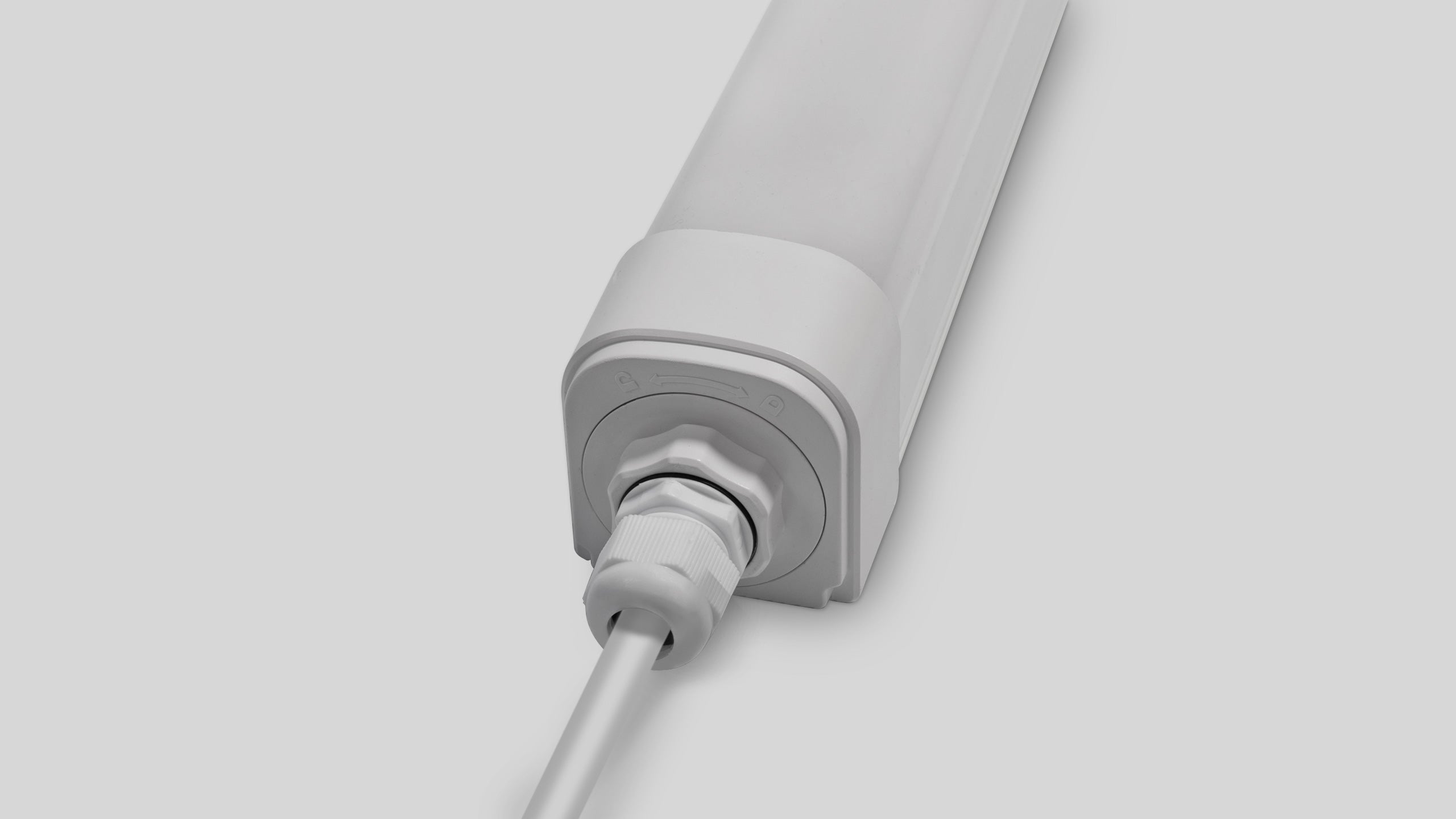 Индустриално осветително LED тяло Optimus | IP65 | 4000K | Бял