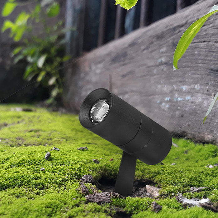 Компактна градинска LED лампа Zoom | Регулируем лъч | 3.8W | 4000K