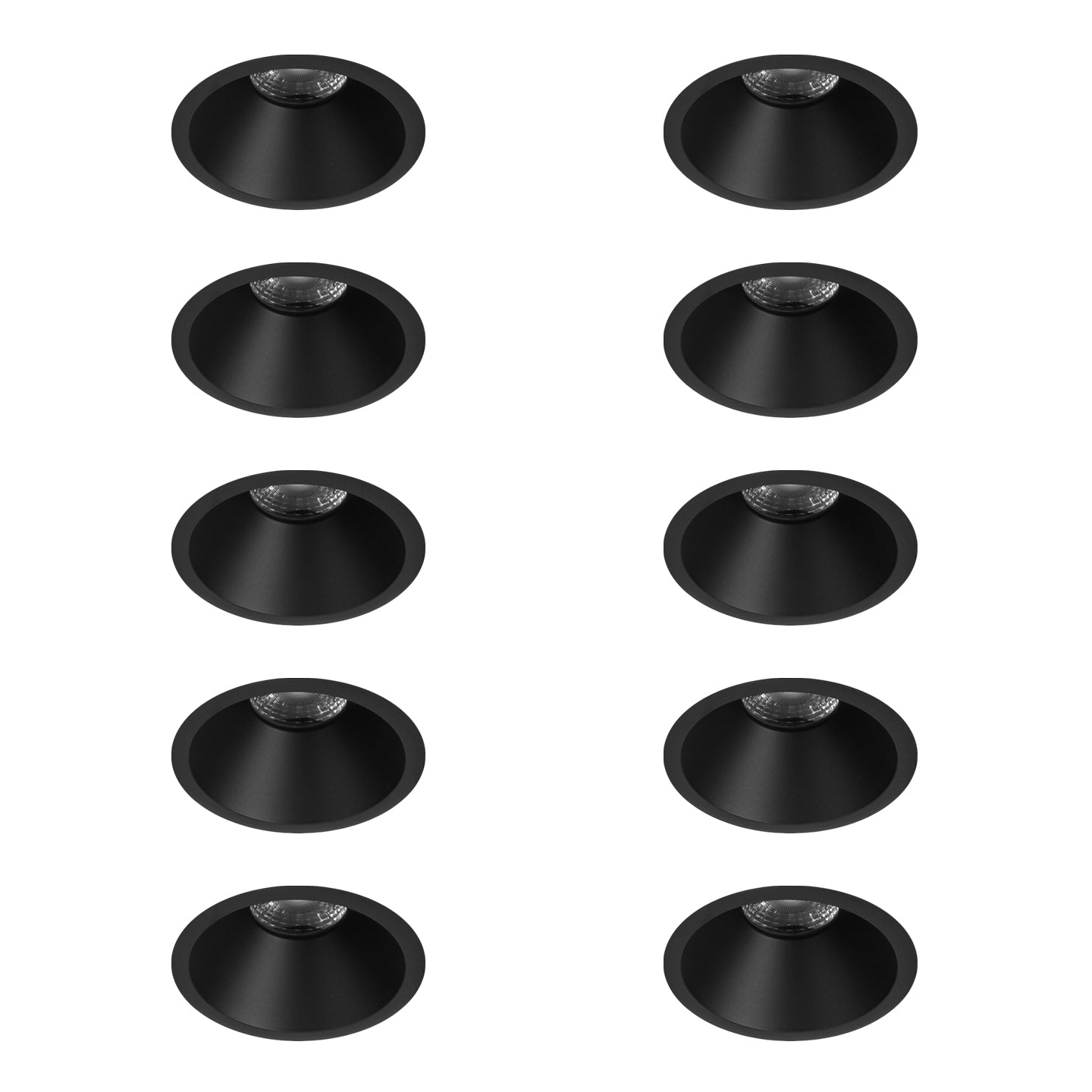 Комплект LED луни за вграждане Accord Round IP54 с опции за димиране