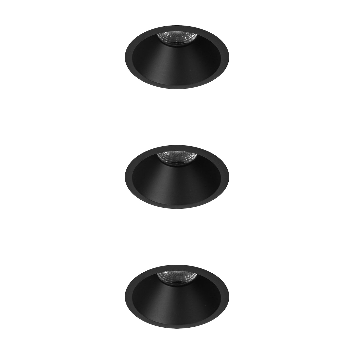 Комплект LED луни за вграждане Accord Round IP54 с опции за димиране
