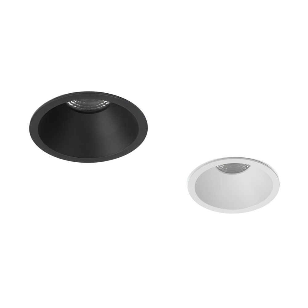 Комплект LED луни за вграждане Accord Round IP54 с опции за димиране