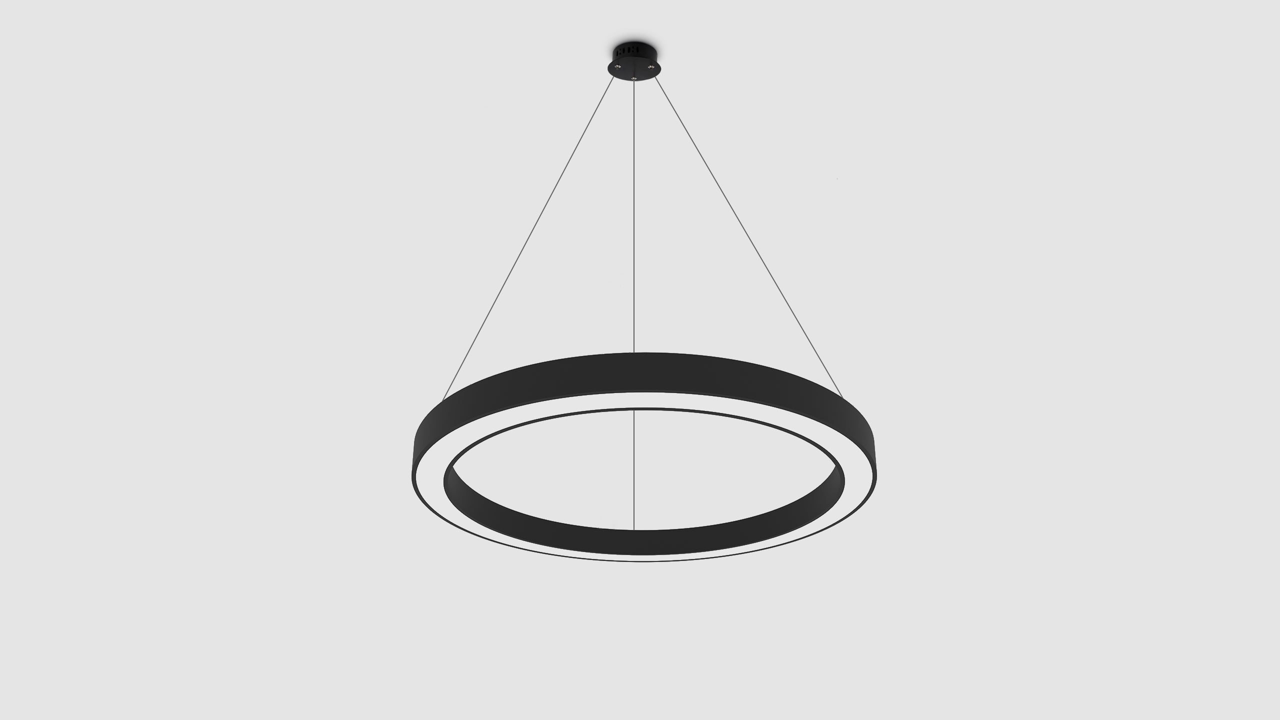 Кръгъл LED пендел за висящ монтаж Cool XL Eco | Светлинен пръстен - alternate view