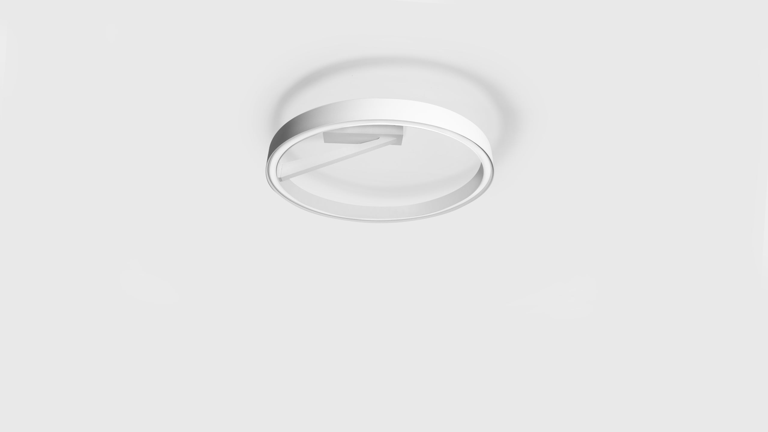 Кръгла LED плафониера Up&Down Axis | Двупосочно светене | 3000K | 50W