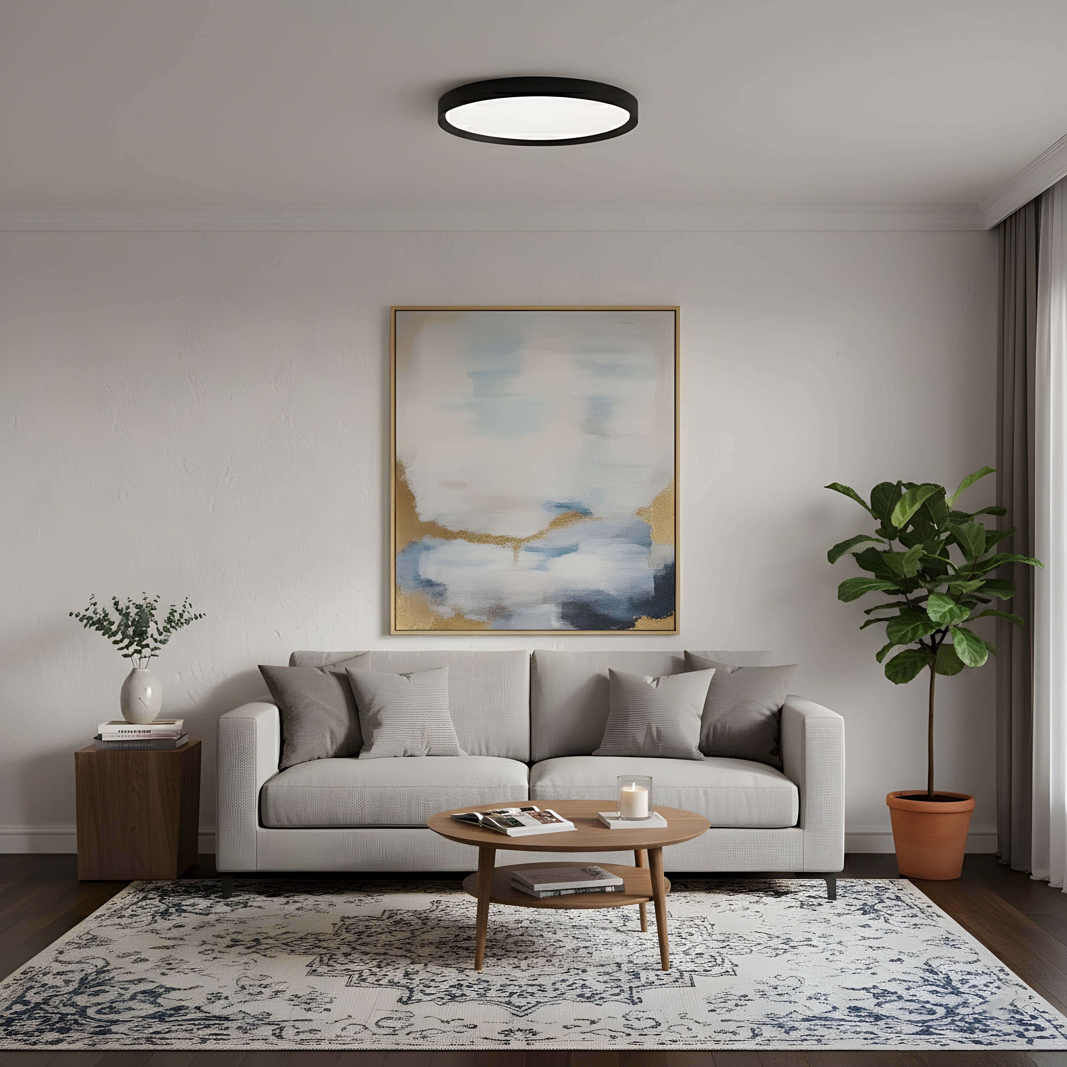 Кръгла LED плафониера Aris R | 3-CCT | 3 размера