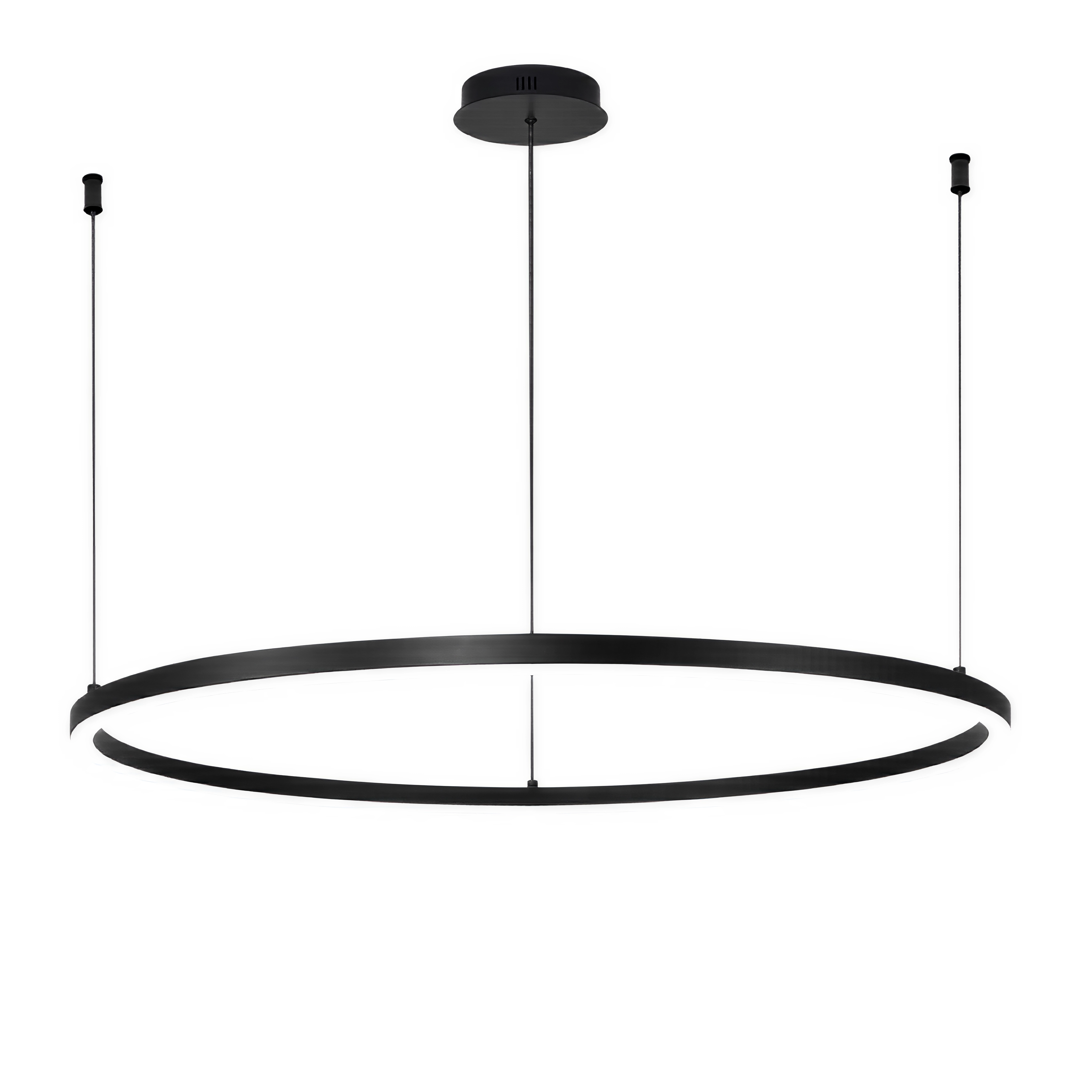 Кръгла висяща LED лампа Loop | Тънък профил | 60cm | 3-CCT | 28W