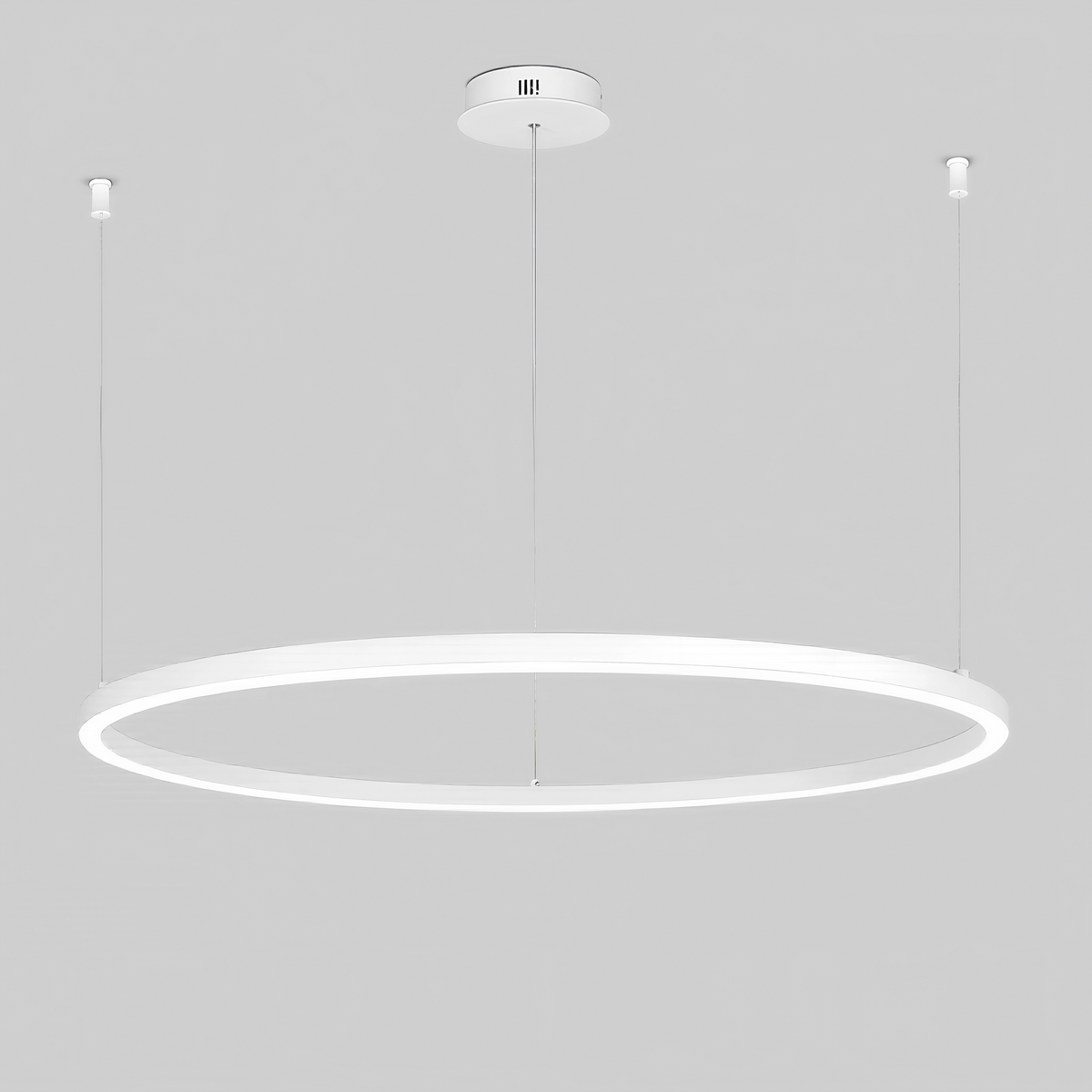 Кръгла висяща LED лампа Loop | Тънък профил | 60cm | 3-CCT | 28W