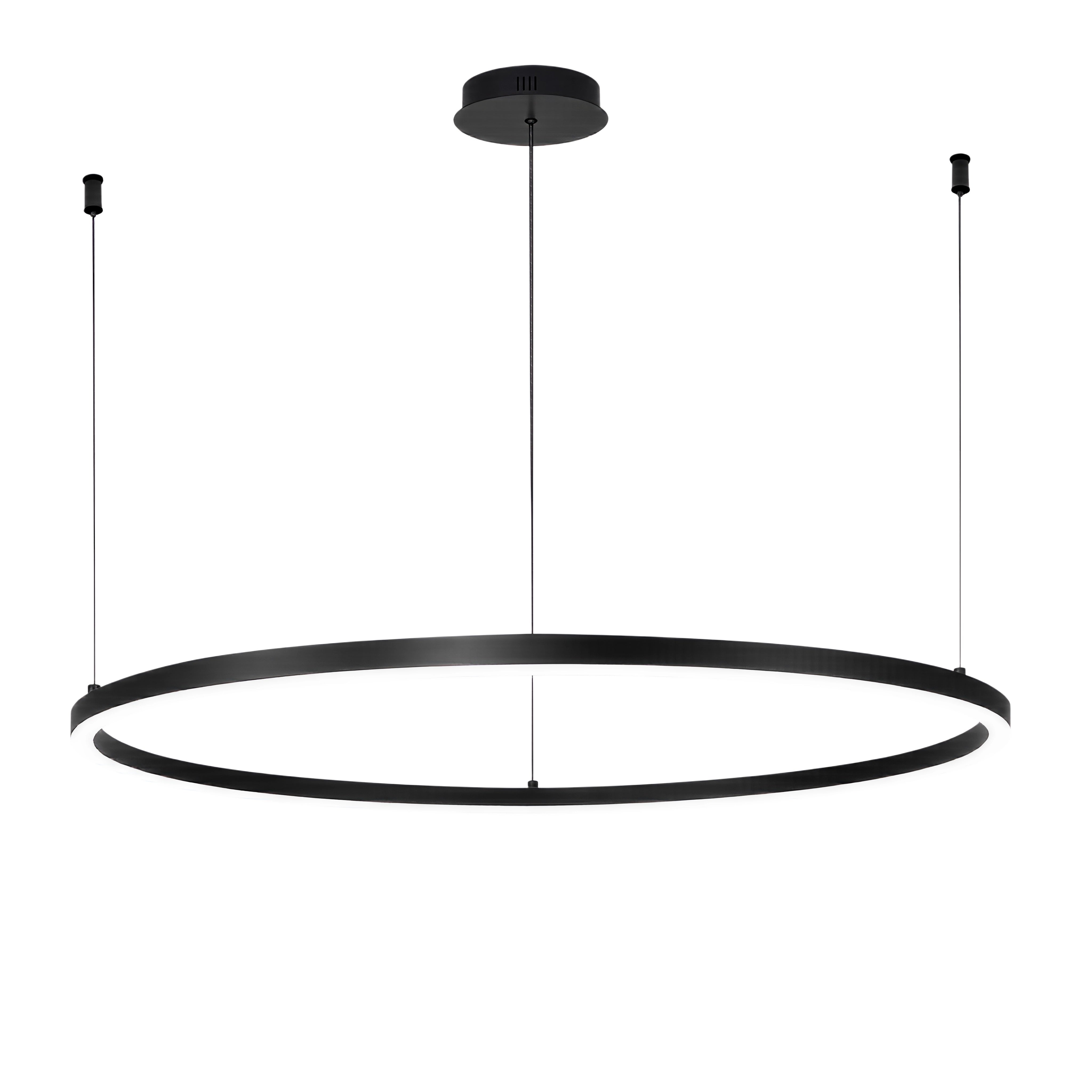 Кръгла висяща LED лампа Loop | Тънък профил | 60cm | 3-CCT | 28W
