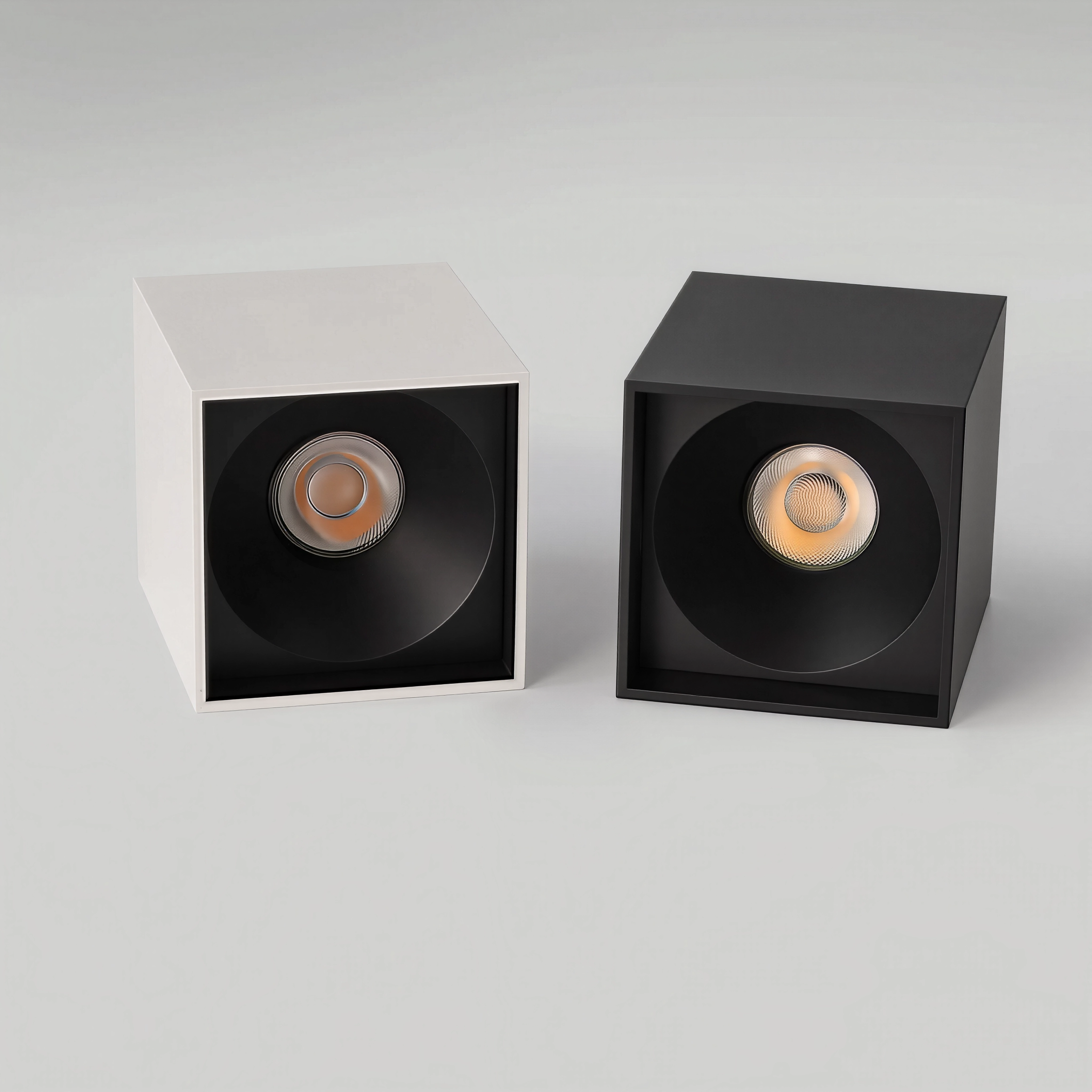 Кубична LED луна за открит монтаж DORA SQ | 10W | 3000K