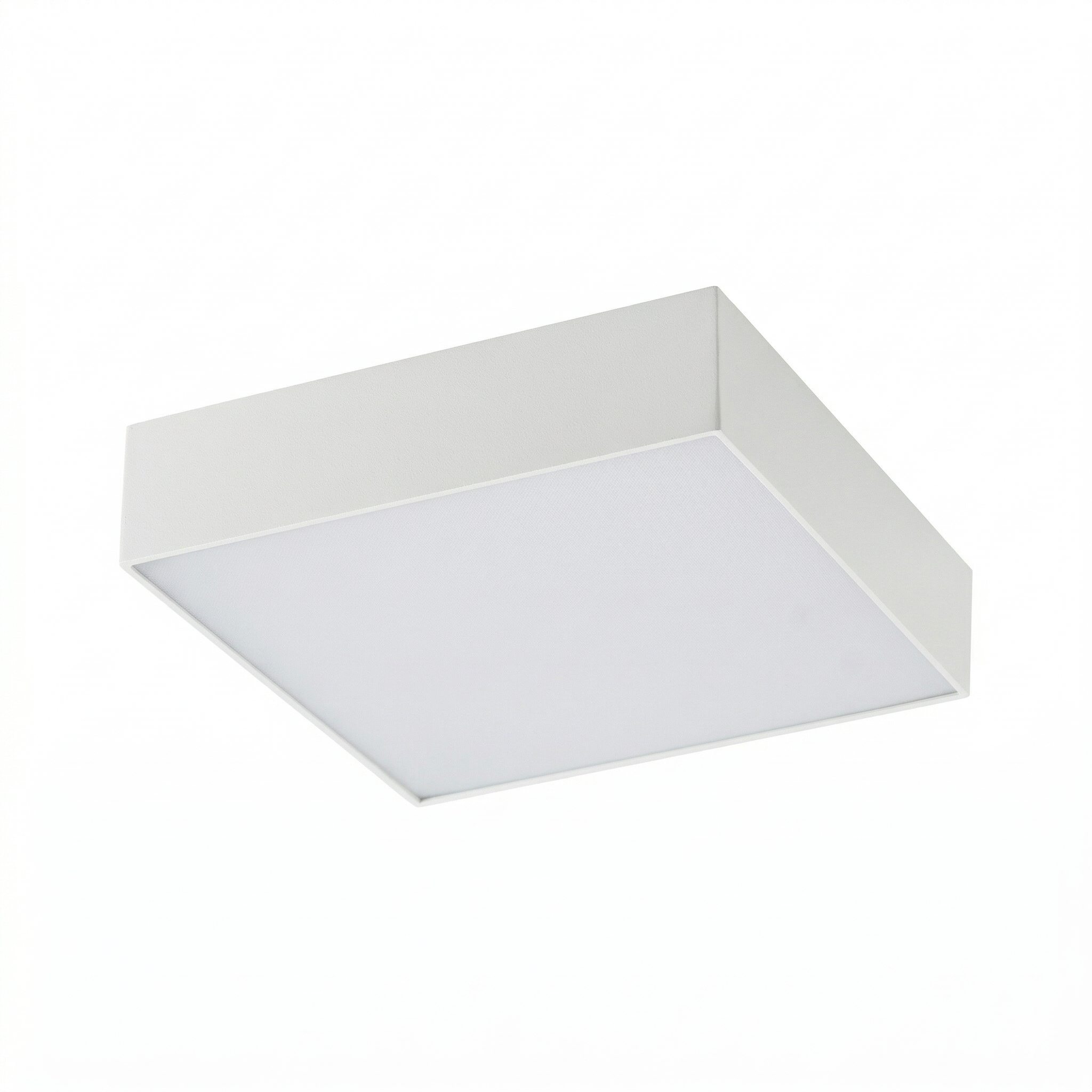 Квадратен LED плафон LID Square | 25W | 3000K | Бял