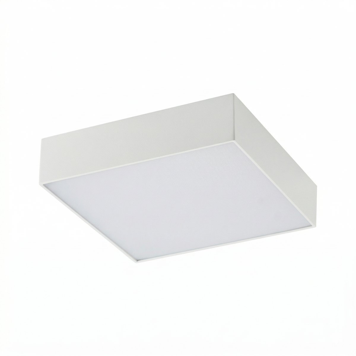 Квадратен LED плафон LID Square | 25W | 3000K | Бял