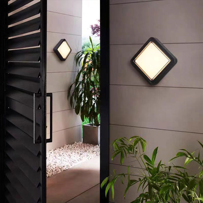 Квадратна фасадна LED плафониера Form SQ | 18W | IP65 - alternate view