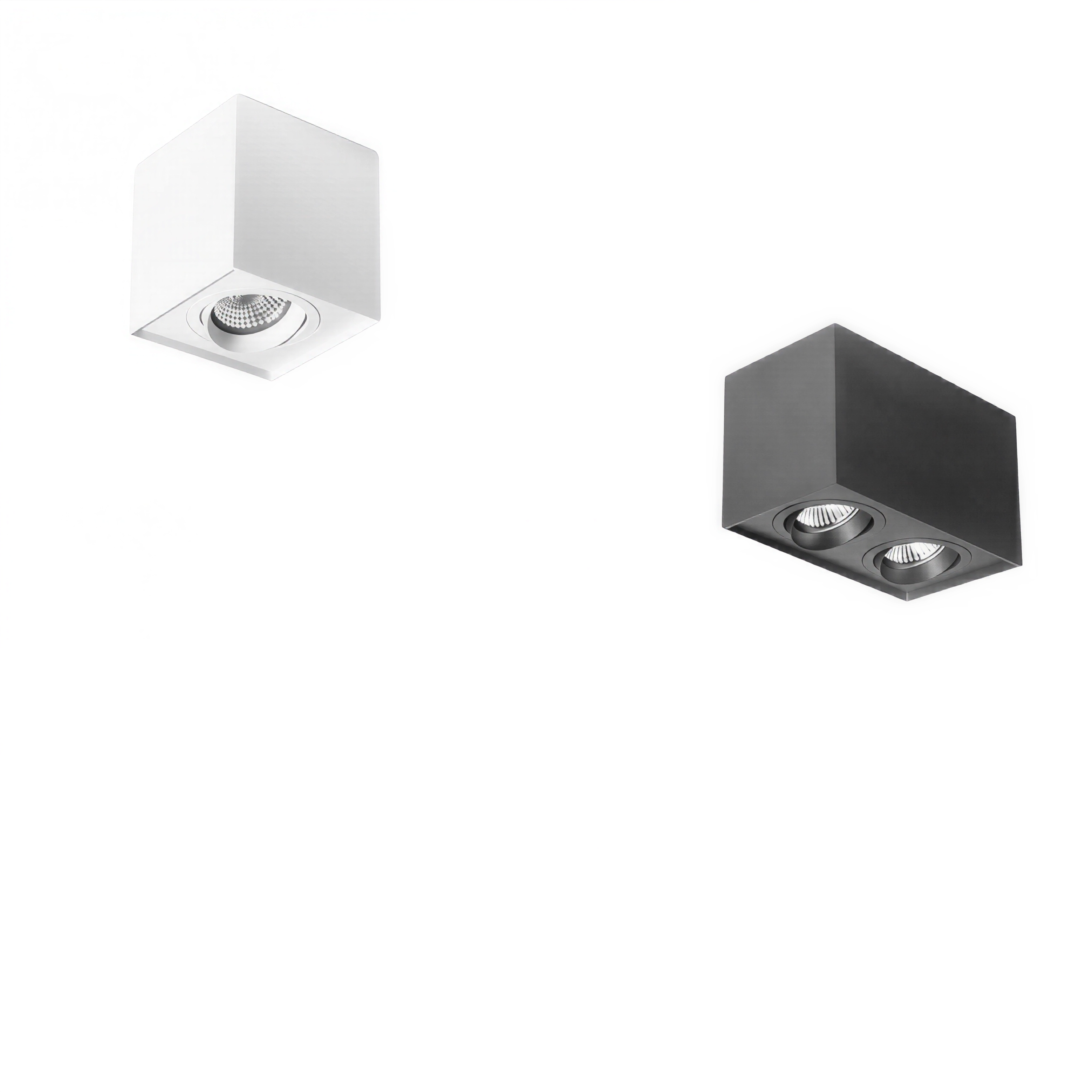 Квадратна LED луна за външен монтаж Bolt SQ | GU10 | 10W