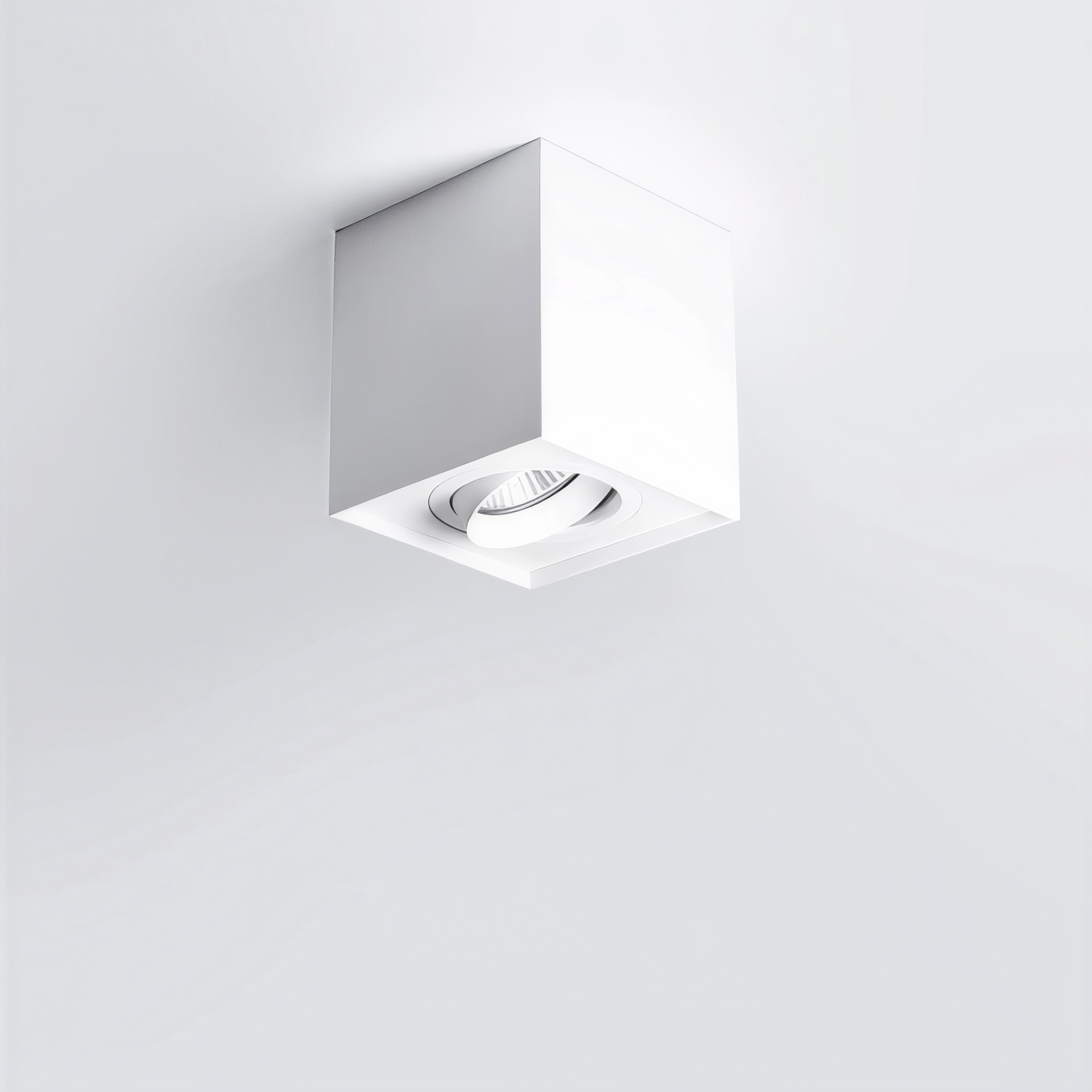 Квадратна LED луна за външен монтаж Bolt SQ | GU10 | 10W