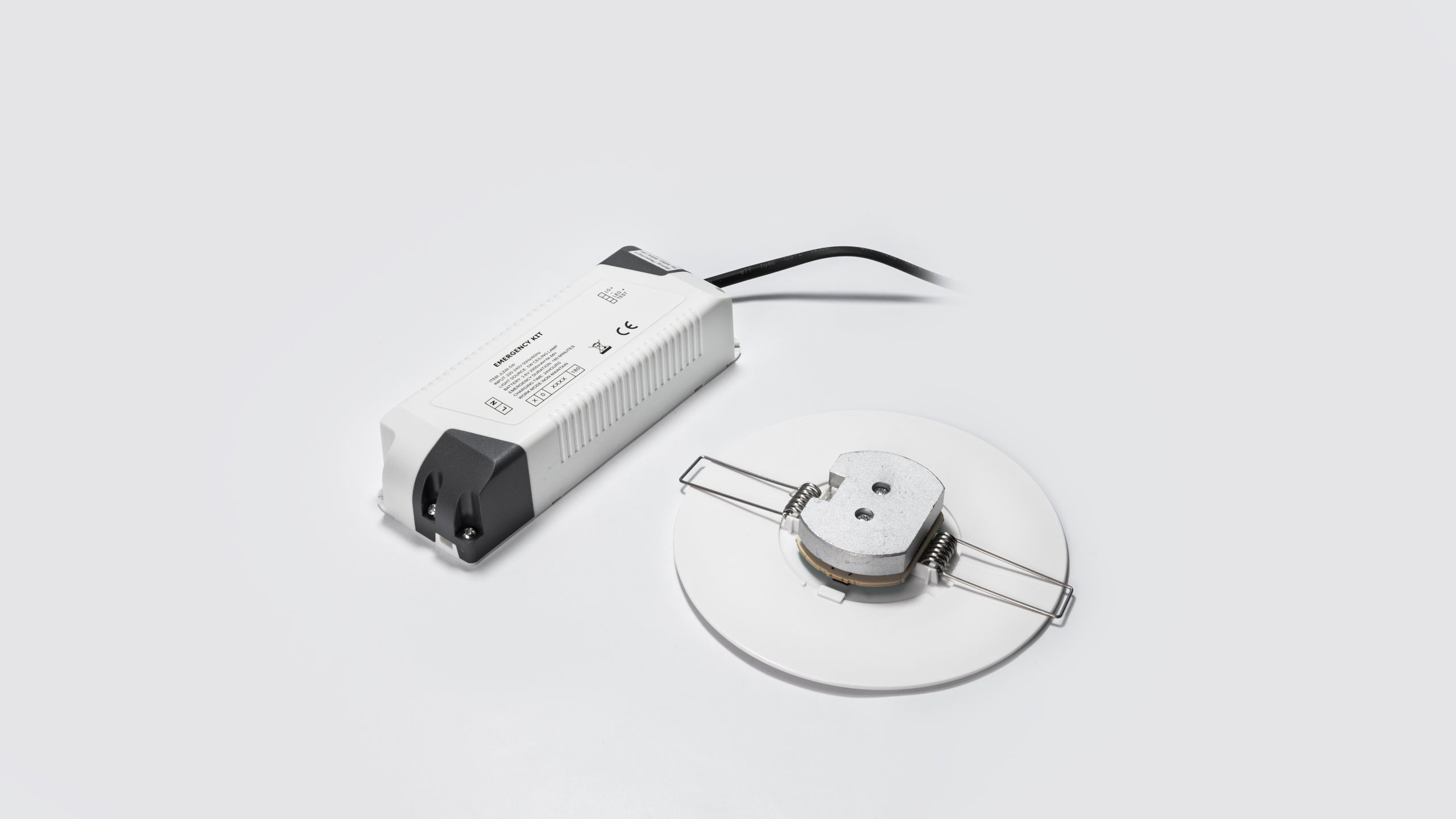 LED аварийна лампа за вграждане Scarled | До 3 часа | 5W | IP44