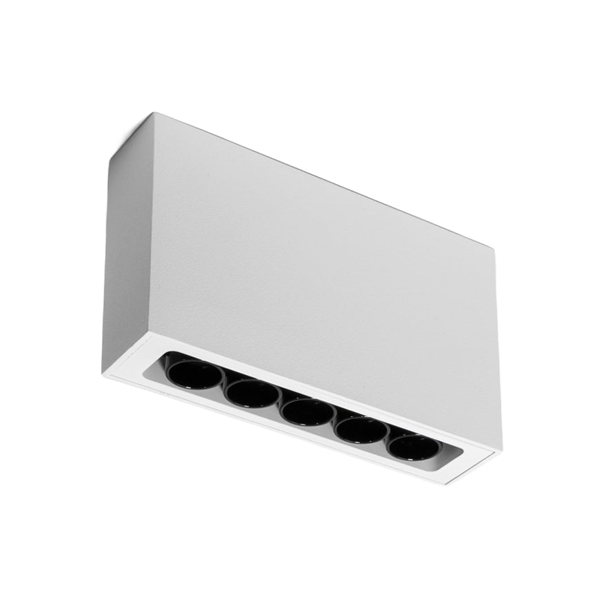 LED луна за открит монтаж Clamp | Правоъгълна | 10W | 3000K