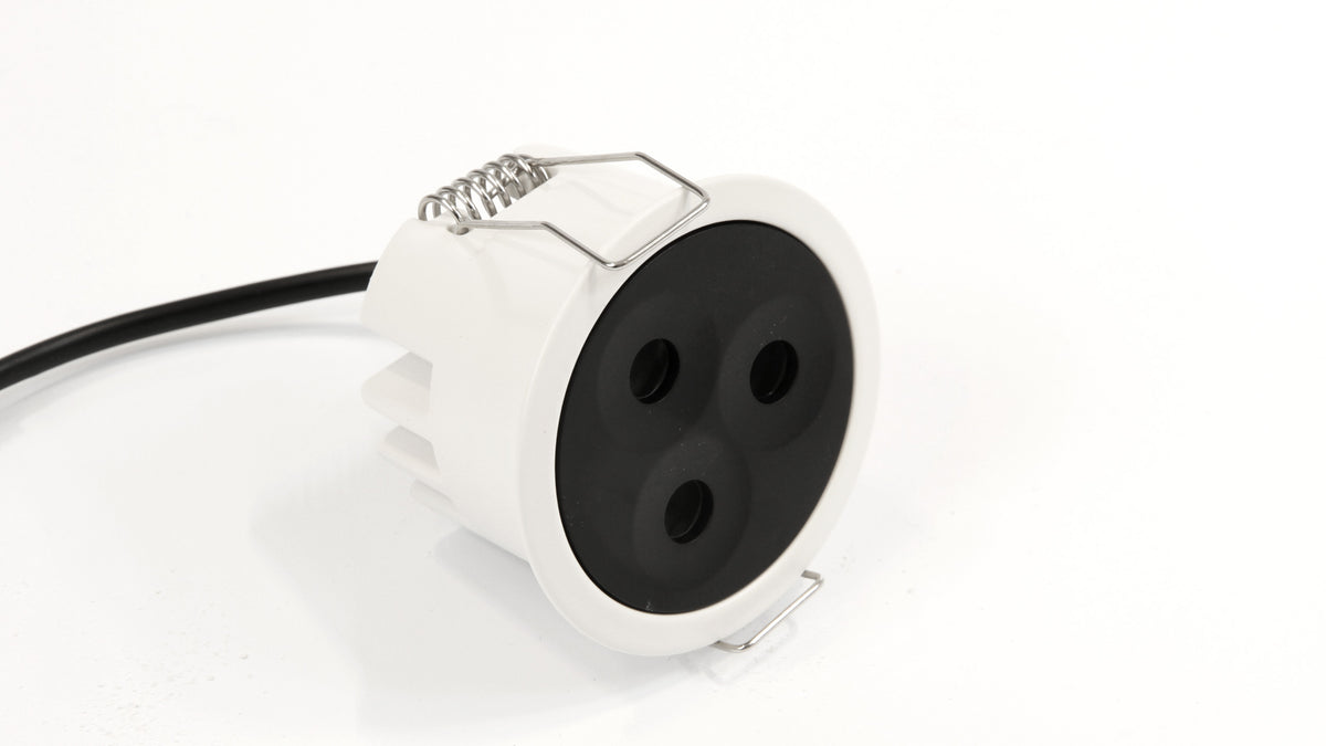 LED луна за вграждане Doma | Три лъча | 8W | UGR<14