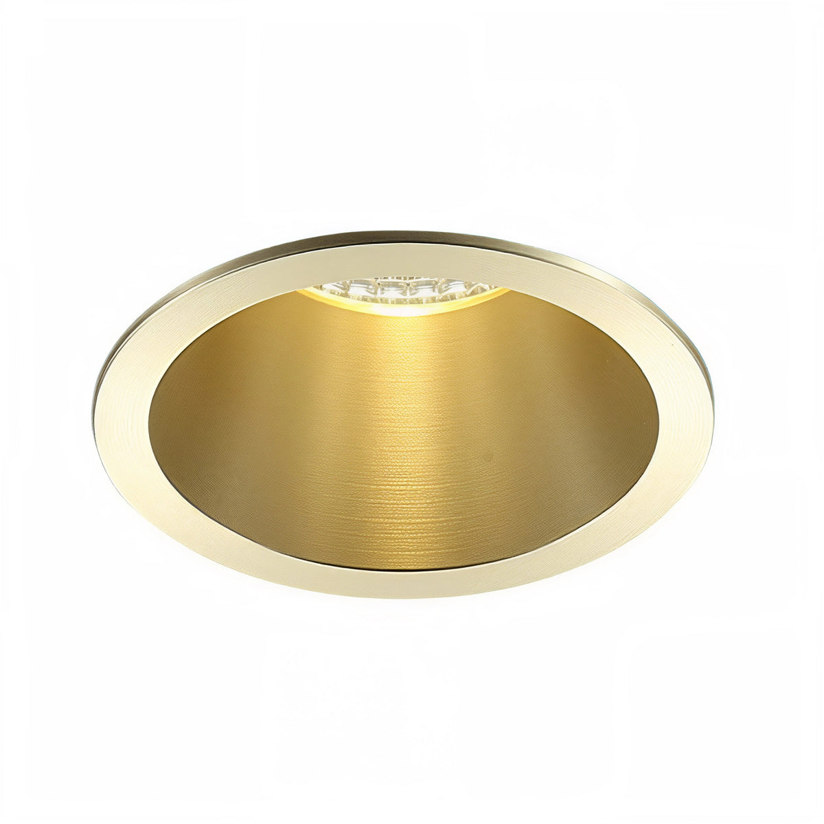 LED луна за вграждане Gold | Месингов рефлектор | 5W | 3000K