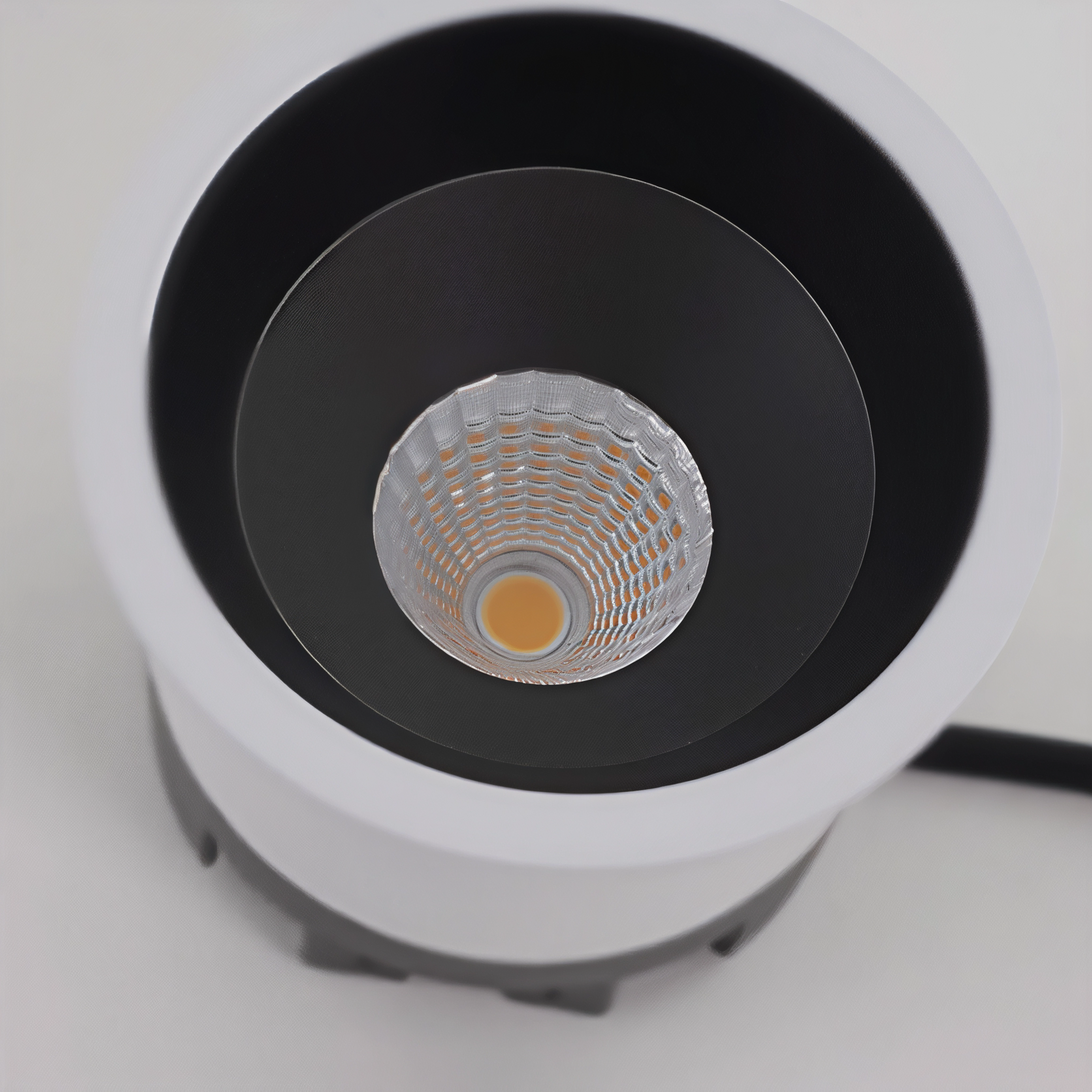 LED луна за вграждане Kros | Черен отражател | 3000K - alternate view