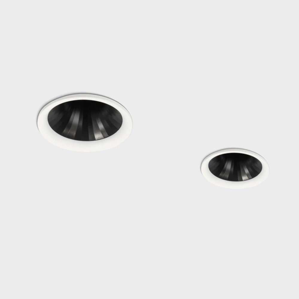 LED луна за вграждане Mizar ST | Черен рефлектор | 12W | 3000K